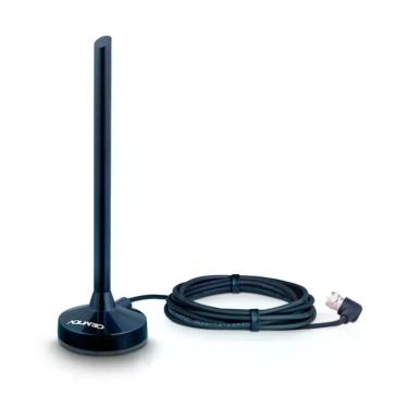 Imagem de Antena Aquário DTV-100P Capta Sinais em 4K HDTV Digital VHF UHF e FM 75 OHMS 2,5 METROS Alumínio