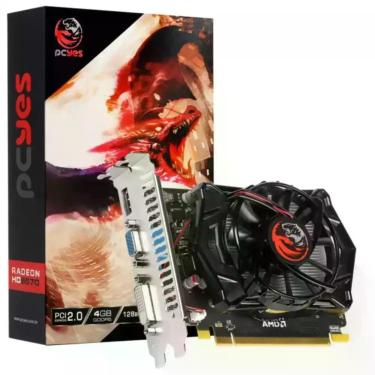 Imagem de Placa de Vídeo PJ6570HDR5SF4GB 4GB GDDR5 128 Bits Single Fan PCI Express Pcyes