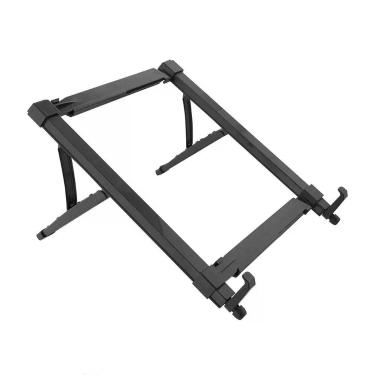 Imagem de Suporte Regulável Preto Para Notebook Resistente Bright