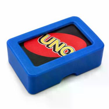 Imagem de Suporte Organizador para Cartas Jogos de Mesa e Baralhos Cor:Azul - Al