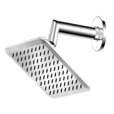 Imagem de Docol Ducha Quadrada de Parede Cromada DocolSlim