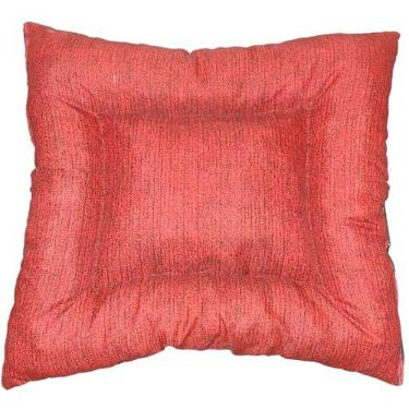 Imagem de Toddy Colchonete Pet Impermeável, Microfibra e Gorgurinho, Pequeno 45x50cm ou Grande 50x70cm, com Zíper, para Protetor de Banco de Carro (Vermelho, Pequeno)