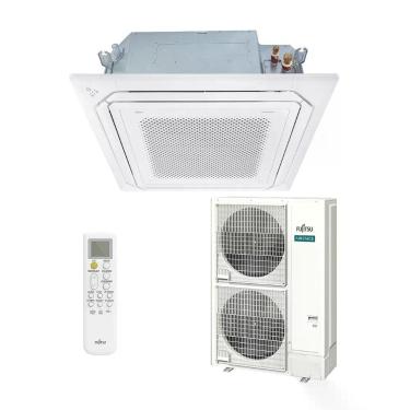 Imagem de Ar Condicionado Cassete 4 Vias Fujitsu Airstage Inverter R32 52000 BTUS Quente-Frio 220V Monofásico AUBH54KRLB