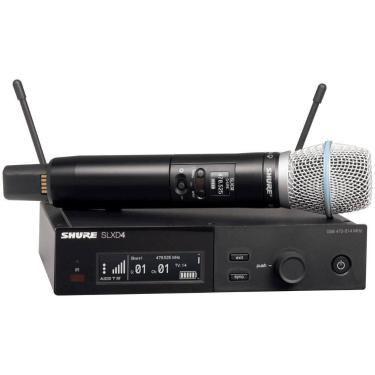 Imagem de Microfone Sem Fio Shure SLXD24 Beta 87A Supercardióide