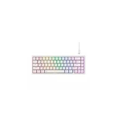 Imagem de Teclado Mecânico Gamer Rise Mode GM1 Pro White, ARGB, Mini (65%), Switch Outemu Blue, USB-C, Branco - RM-TCM-GM1P-WBLUE