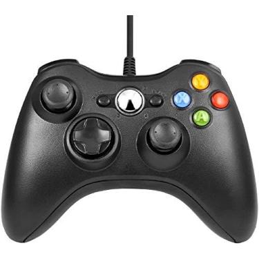 Imagem de Controle com fio Xbox 360, controle com fio Prodio Joystick para Xbox 360 Windows e PC