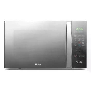 Imagem de Micro-ondas 42L Philco Jumbo Tira Odor 1560W 220V PMO42EB, Branco, 220