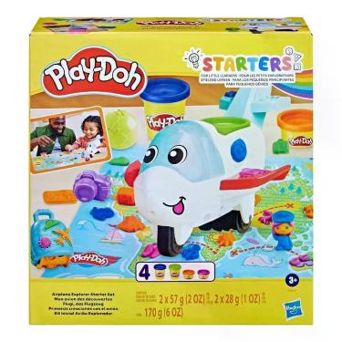 Imagem de Massa De Modelar - Kit Inicial Avião Explorador - Play-doh - Hasbro