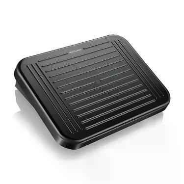 Imagem de Descanso para Pés Ergonômico AC279 com Base Texturizada Preto Ajustável Até 50kg Multilaser