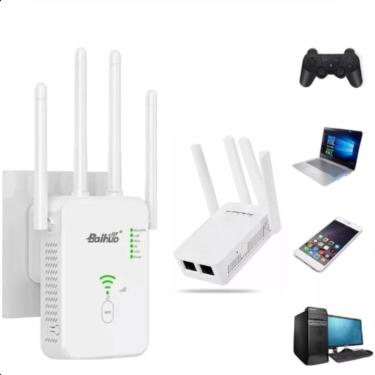 Imagem de Extensor de Internet 4 Antenas Branco - LIPPIN