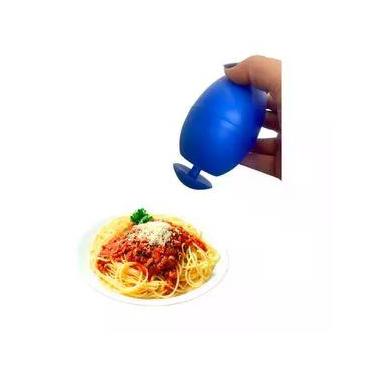 Imagem de Porta Queijo Ralado Dispenser Tempero Orégano Azul Bugatti