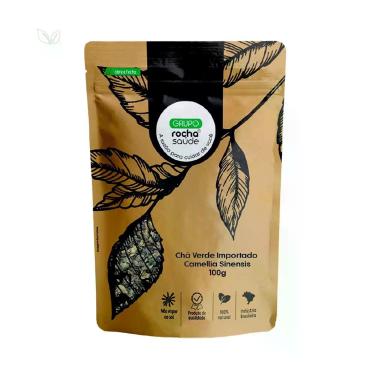 Imagem de Chá Verde Importado - Camellia sinensis - 100g - Rocha Saúde