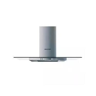 Imagem de Coifa de Parede Brastemp 90 cm Inox 5 e 6 Bocas Timer Autodesligamento BAP90AR