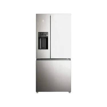 Imagem de Geladeira Electrolux Frost Free Inverter 540 Litros 3 Portas Inox Look