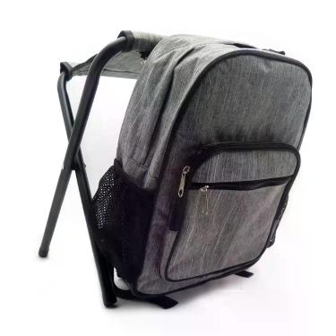 Imagem de Bolsa Térmica Com Assento Dobrável Portátil Praticidade E Conforto Para Qualquer Ocasião Cinza