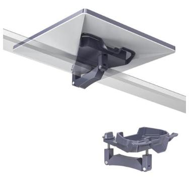 Imagem de Suporte Antena Star Mini Link Anticorrosão | Base de Fixação Robusta para Teto, Parede e Estrutura | Uso Externo Resistente