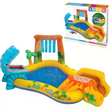 Imagem de Piscina Playground Dinossauro - 272 Litros - Intex