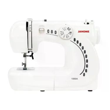 Imagem de Máquina de Costura 1000A 6 Pontos Janome Voltagem 110 Ideal Para Inici