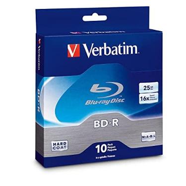 Imagem de Verbatim Disco Mídia Gravável Blu-Ray Bd-R 25Gb 16X - Pacote 10 Eixos - 97238 10Pk Eixo Marca
