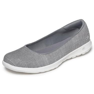 Imagem de Skechers Go Walk Lite feminino - Susie, Cinza, 35