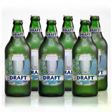 Imagem de Chop de Vinho Draft Ice Line 600ml Kit com 6 Unidades Bebida Refrescan