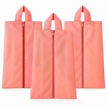 Imagem de 3 Bolsa Porta Sapato Viagem Nécessaire Tenis Calçado Roupa Mochila cor