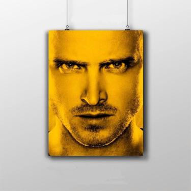 Imagem de Placa Decorativa Jesse Pinkman Poster Wallpaper - Breaking Bad - Nerde