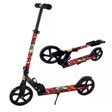 Imagem de Patinete Radical Para Jovens 80kg Altura Ajustavel Dobravel - DM Toys
