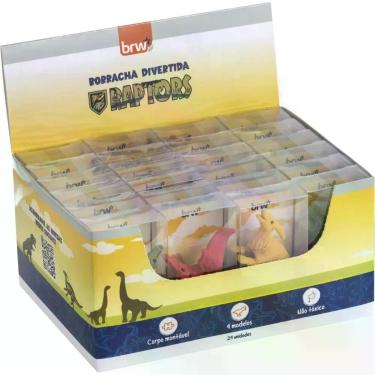 Imagem de Borracha Decorada Raptors Sortido - BRW