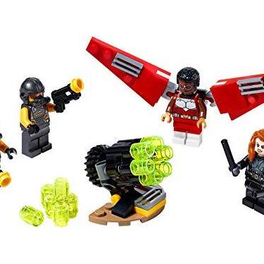 Imagem de LEGO Conjunto Marvel Avengers #40418 Falcon e Viúva Negra