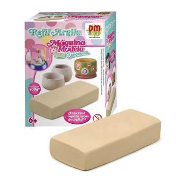 Imagem de Argila Refil para Máquina Modeladora de Cerâmica Infantil - DM Toys