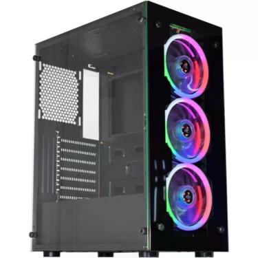 Imagem de Gabinete Gamer Kmex Led Rgb - Cg10h3