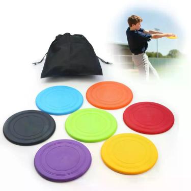 Imagem de Kit com 7 Discos Treinadores de Swing para Beisebol 18 cm em Silicone 