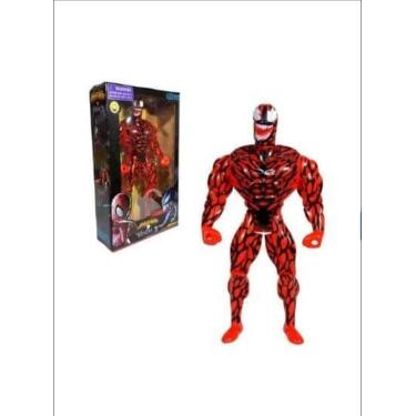 Imagem de Boneco Venom Vermelho Tempo De Carnificina Articulado 30Cm Aproximadam