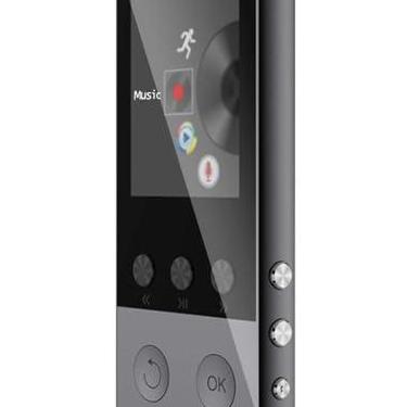Imagem de Até 128 Gb Bluetooth Mp3 Player Fones De Ouvido Hifi Sport Mp4 Hifi Players De Música Portáteis Gravador De Gravação De Voz, Black