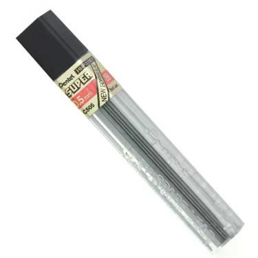 Imagem de Grafite 0.5MM 2B HI Polymer Super 12TBX12MIN - Pentel