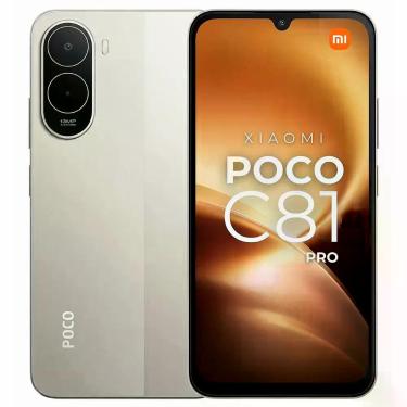 Imagem de Smartphone POCO C81 Pro 256GB Tela 120Hz Bateria 6000mAh NFC Unisoc T7
