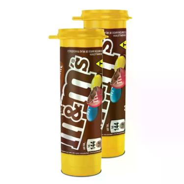 Imagem de Confeitos M&M Chocolate ao Leite Minis com 30g  Kit com duas unidades 