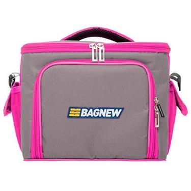 Imagem de Bolsa Térmica 3 Potes - Cinza com Rosa Fit - Único, Bag New