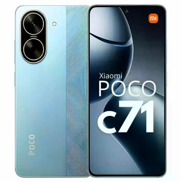 Imagem de Celular Poco C71 128GB Smartphone Tela Grande Desempenho para Apps e R