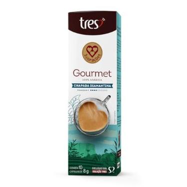 Imagem de 3 Corações Café Espresso Gourmet Chapada Diamantina TRES - 10 unid