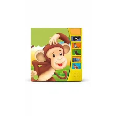 Imagem de Livro Infantil Sonoro Floresta - Macaco - Congratulations Store