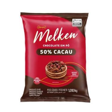 Imagem de Chocolate Em Pó 50% 1,01Kg Melken Harald