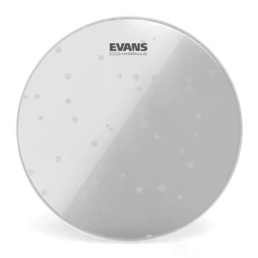 Imagem de Pele para Bateria Evans Hydraulic TT12HG Batedeira Tom 12'' com 2 Camadas de Óleo Transparente