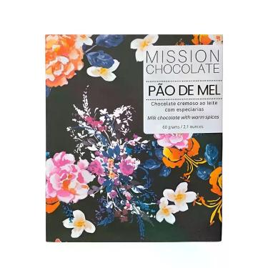 Imagem de Chocolate Cremoso com Pão de Mel Mission Chocolate 60g