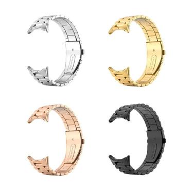 Imagem de Pulseira Aço Inox Compatível Smartwatch Google Pixel Watch - Poolsy, R