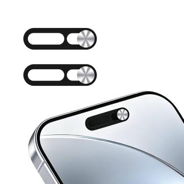 Imagem de Protetor de Câmera Peramarl para iPhone 17 Série (2 unidades) - Prata