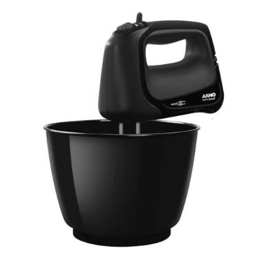 Imagem de Batedeira Arno Mini Chef Portátil 400W Compacta com 4 velocidades e Função Pulsar HM01 127v