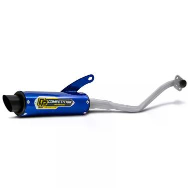Imagem de Escapamento Competition Pro Tork Curva Cromada Moto Honda Pop 110 2016