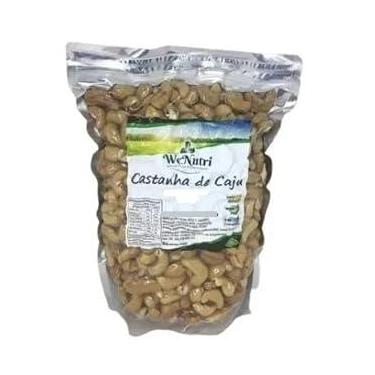 Imagem de Castanha de Caju Torrada Banda/Quebrada sem Sal 1kg Wenutri